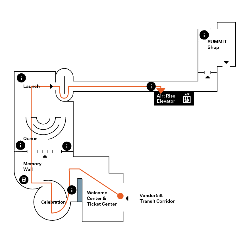 SUMMIT One Vanderbilt More Intense Sensory Routes