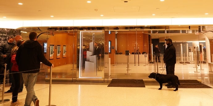 TICKET CHECK (LEVEL B1 - ENTRANCE)