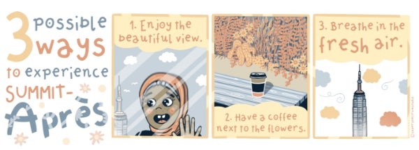 Três possíveis maneiras de experimentar o SUMMIT - Après do SUMMIT One Vanderbilt