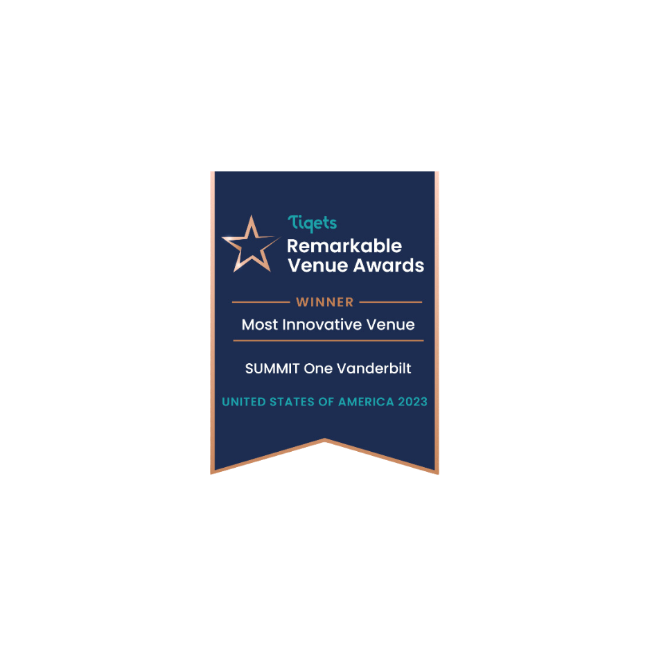 Tiqets Most Innovative Venue Winner - SUMMIT One Vanderbilt